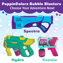 Load image into Gallery viewer, PoppinColorz Spectra: Rechargeable Color Bubble Blaster