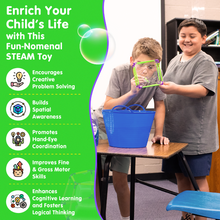 Load image into Gallery viewer, Build-A-Bubble 3D Bubble Maker Kit for Kids 6 & Up