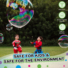 Load image into Gallery viewer, WOWmazing Bubble POWDER (6 packets) - Turns Dish Detergent into Giant Bubbles. Makes 6 GALLONS!