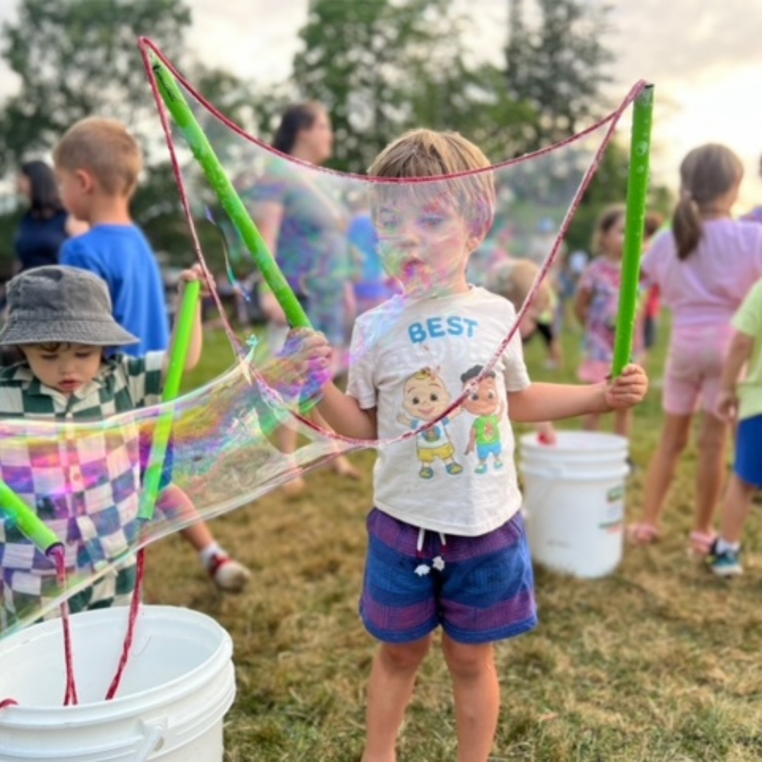 Best Spring Outdoor Activities for Kids (Giant Bubbles & Color Bubble Fun)