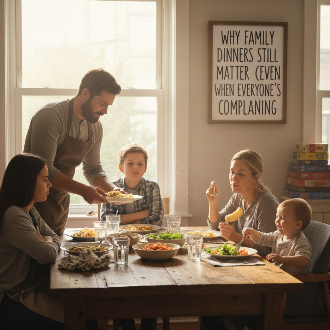 Why Family Dinners Still Matter (Even When Everyone’s Complaining)