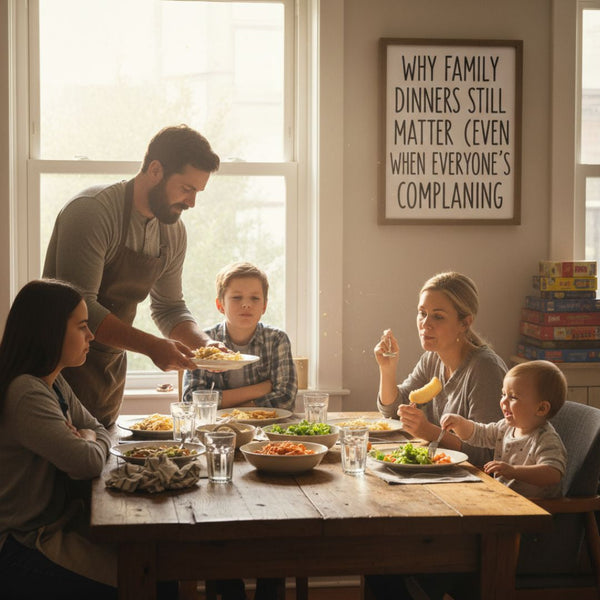 Why Family Dinners Still Matter (Even When Everyone’s Complaining)