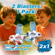 Load image into Gallery viewer, Light-Up Electric Water Blaster Two-Pack
