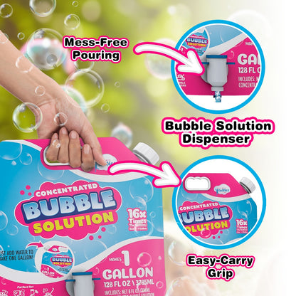 Bubble Solution Refill with Dispenser