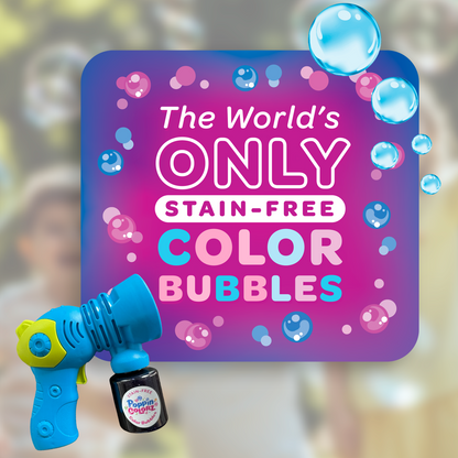 PoppinColorz Eclipz Bubble Blaster – Blazin’ Blue