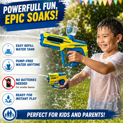 Gemini 2-in-1 Electric Water Blaster