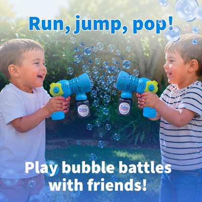 PoppinColorz Eclipz Bubble Blaster – Blazin’ Blue