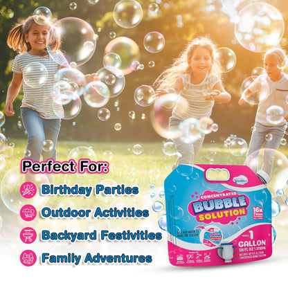 Bubble Solution Refill with Dispenser