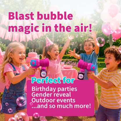 PoppinColorz Eclipz Bubble Blaster – Pink Pizzaz