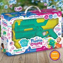 Load image into Gallery viewer, #1 PoppinColorz Hydra: 2-in-1 Water Gun &amp; Color Bubble Blaster - 2025 TOTY FINALIST (Toy of the Year Awards)
