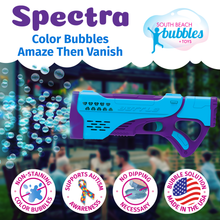 Load image into Gallery viewer, PoppinColorz Spectra: Rechargeable Color Bubble Blaster
