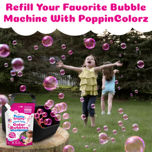 Load image into Gallery viewer, PoppinColorz™️ Stain-Free Color Bubbles Refill – Pink Pizzaz 14oz
