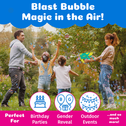 PoppinColorz Hydra: 2-in-1 Water Blaster & Color Bubble Blaster