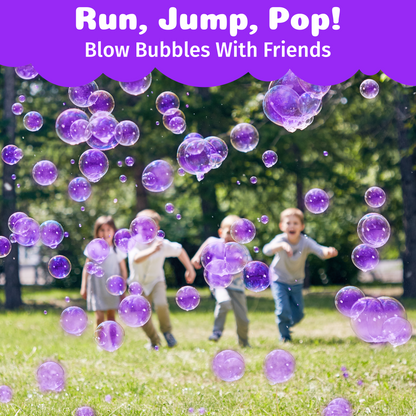 PoppinColorz™️ Stain-Free Color Bubbles Refill – Prismatic Purple 14oz