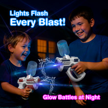 Load image into Gallery viewer, Light-Up Electric Water Blaster Two-Pack
