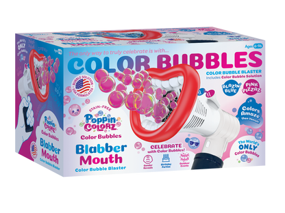 PoppinColorz™ BlabberMouth Color Bubble Blaster