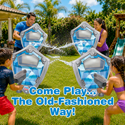 AquaSoakz™ Inflatable Water Blaster Shield