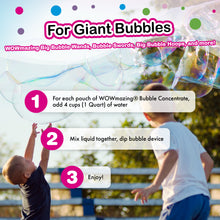 Load image into Gallery viewer, WOWmazing Bubble Concentrate Refill - pouches-pack - Just Add Water!
