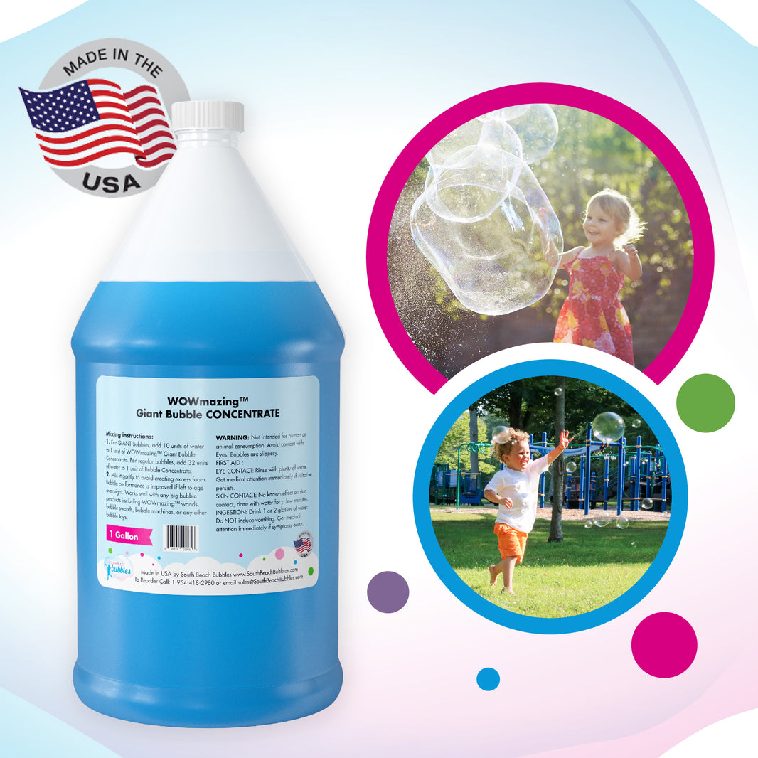 WOWMAZING Big Bubble Concentrate - By the Gallon