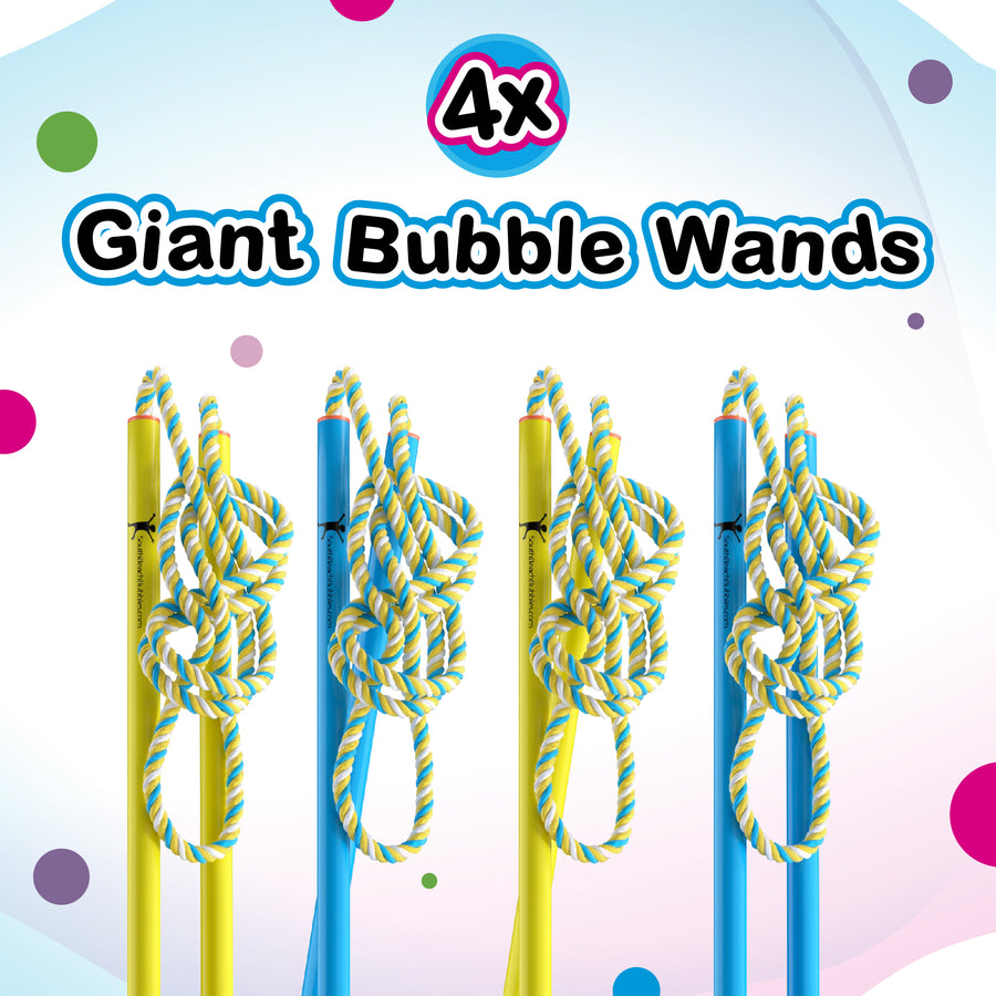 4 Big Bubble Wands: Making Giant Bubbles